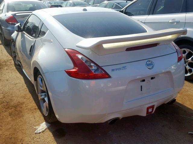 JN1AZ4EH5CM564047 - 2012 NISSAN 370Z BASE WHITE photo 3