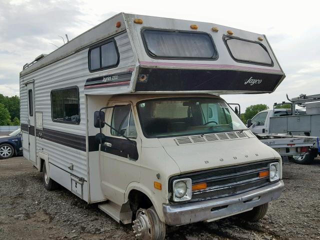 S17994054 - 1979 JAYCO MOTORHOME WHITE photo 1