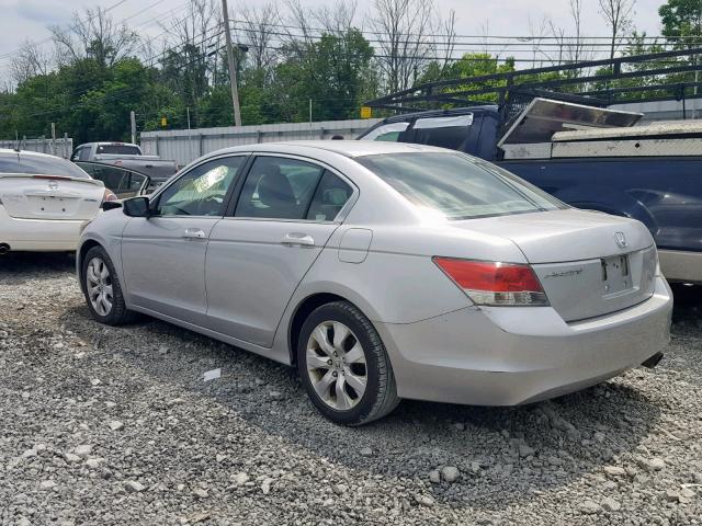 1HGCP26839A086981 - 2009 HONDA ACCORD EXL SILVER photo 3