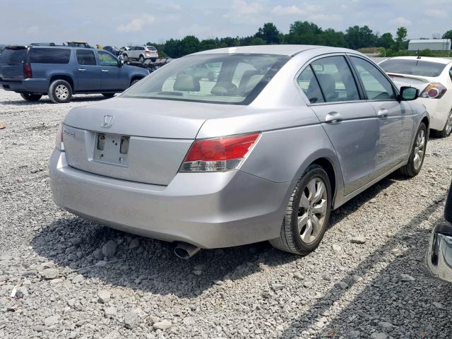 1HGCP26839A086981 - 2009 HONDA ACCORD EXL SILVER photo 4