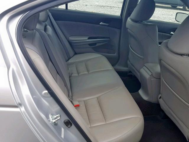 1HGCP26839A086981 - 2009 HONDA ACCORD EXL SILVER photo 6