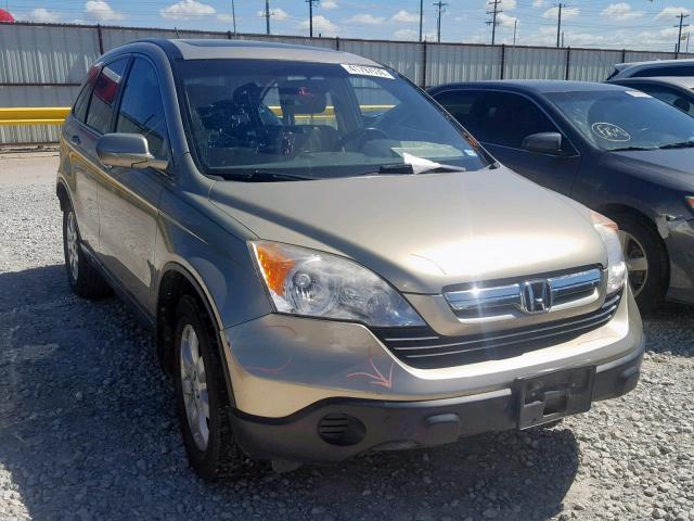 JHLRE38758C020625 - 2008 HONDA CR-V EXL GOLD photo 1