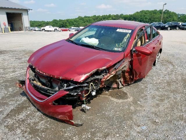 5NPEB4AC6BH111383 - 2011 HYUNDAI SONATA GLS BURGUNDY photo 2