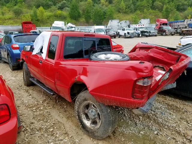 1FTZR45E13TA49090 - 2003 FORD RANGER SUP MAROON photo 10