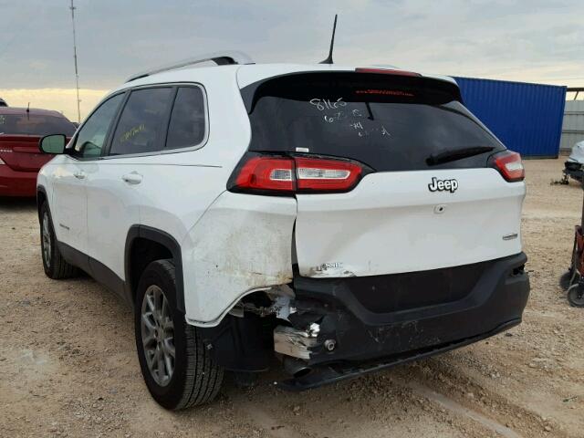 1C4PJLLBXJD621752 - 2018 JEEP CHEROKEE L WHITE photo 3