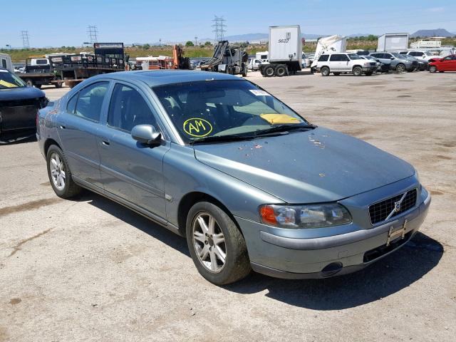 YV1RS61R122159788 - 2002 VOLVO S60 SILVER photo 1