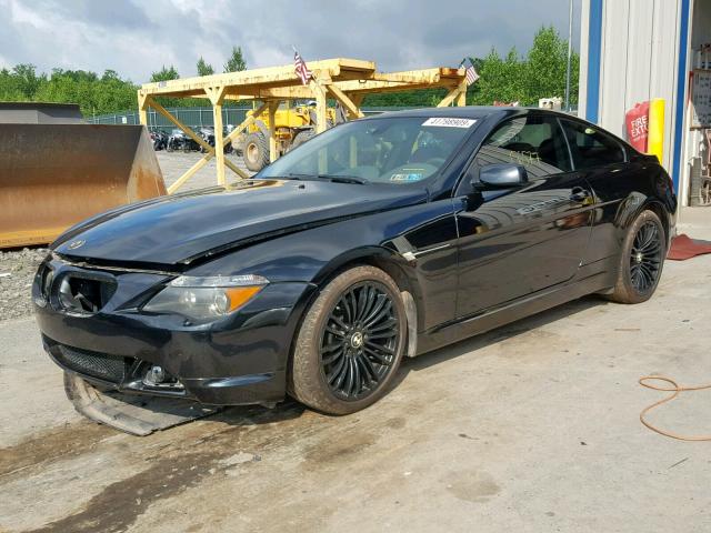 WBAEH73454B190441 - 2004 BMW 645 CI AUT BLACK photo 2