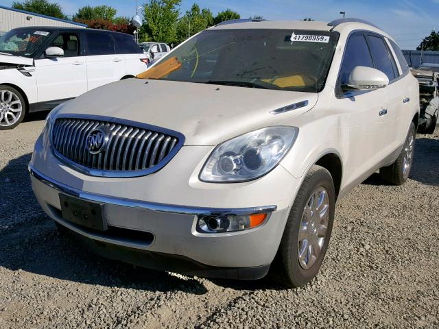 5GAKRDED3CJ151691 - 2012 BUICK ENCLAVE WHITE photo 2