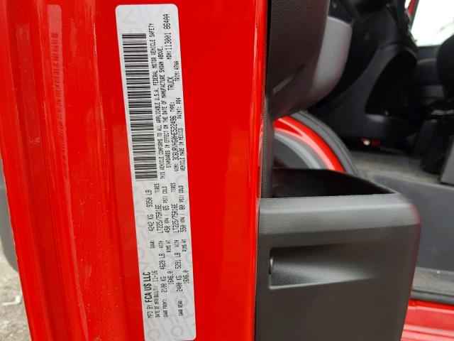 3C6URVHG0HE522496 - 2017 RAM PROMASTER 红色 照片 10