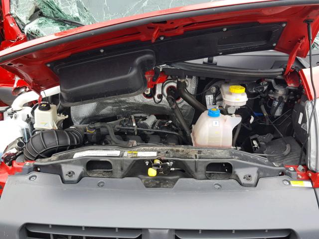 3C6URVHG0HE522496 - 2017 RAM PROMASTER 红色 照片 7