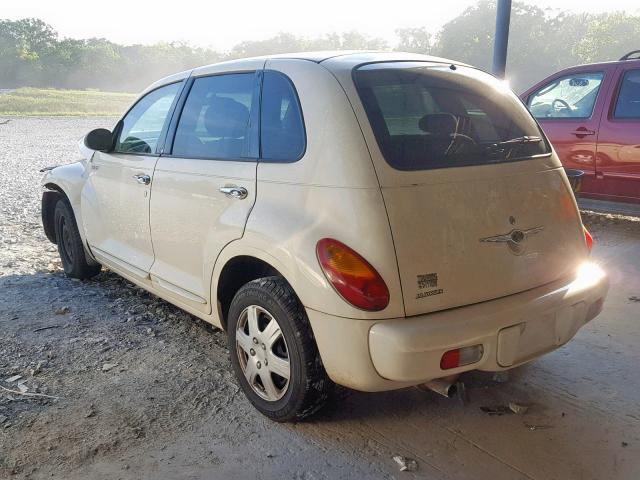 3C4FY58B75T572330 - 2005 CHRYSLER PT CRUISER WHITE photo 3