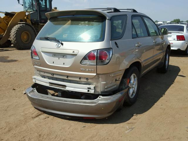 JTJHF10U230310338 - 2003 LEXUS RX 300 TAN photo 4