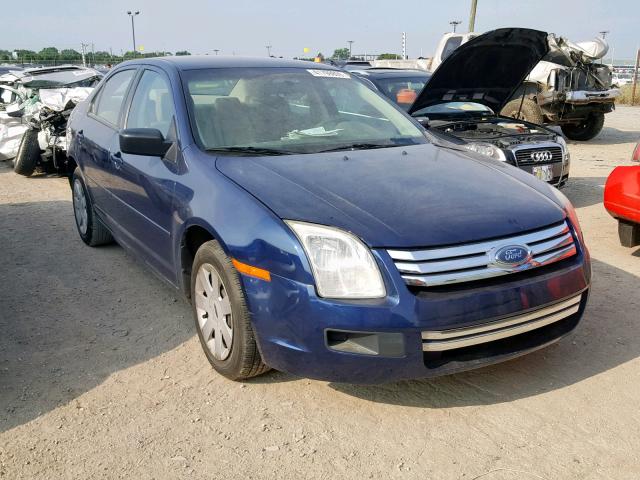 3FAHP06Z77R122911 - 2007 FORD FUSION S BLUE photo 1