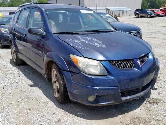 5Y2SL62834Z428765 - 2004 PONTIAC VIBE BLUE photo 1