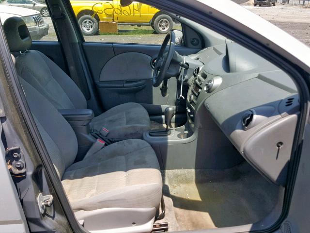 1G8AJ55F47Z158935 - 2007 SATURN ION LEVEL SILVER photo 5
