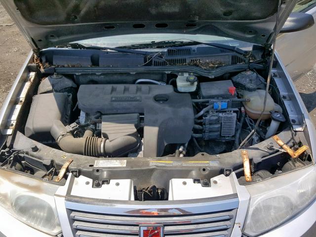 1G8AJ55F47Z158935 - 2007 SATURN ION LEVEL SILVER photo 7