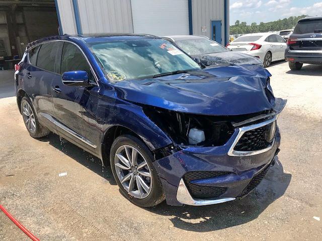 5J8TC1H53KL008509 - 2019 ACURA RDX BLUE photo 1