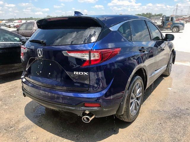 5J8TC1H53KL008509 - 2019 ACURA RDX BLUE photo 4