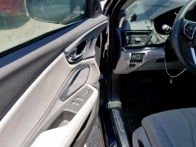 5J8TC1H53KL008509 - 2019 ACURA RDX BLUE photo 9