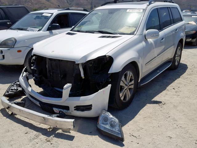 4JGBF71E47A266454 - 2007 MERCEDES-BENZ GL 450 4MA WHITE photo 2