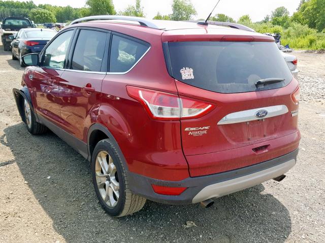 1FMCU0JX0GUC24493 - 2016 FORD ESCAPE TIT RED photo 3