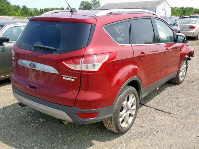 1FMCU0JX0GUC24493 - 2016 FORD ESCAPE TIT RED photo 4