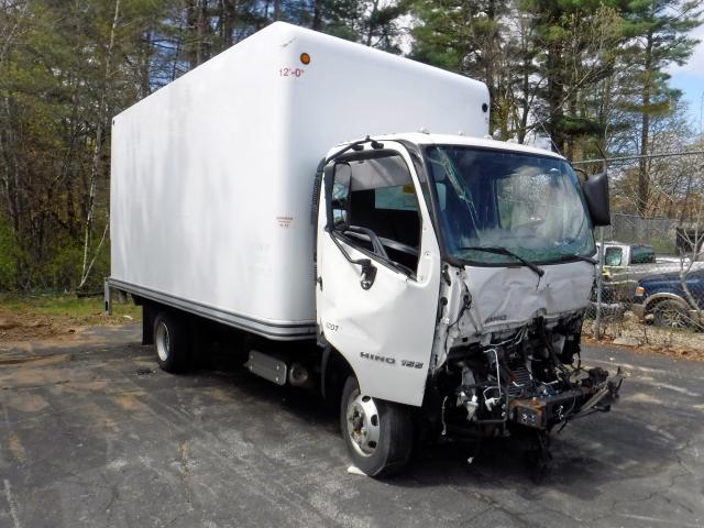 JHHYDM1H2HK003546 - 2017 HINO 155 WHITE photo 1