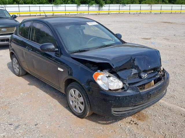 KMHCM3AC4AU160545 - 2010 HYUNDAI ACCENT BLU BLACK photo 1