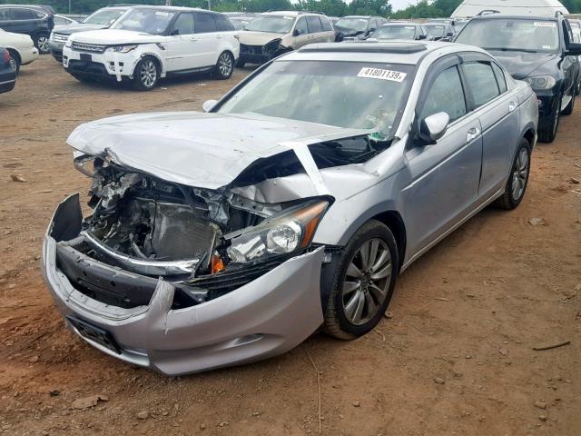 1HGCP3F87CA015800 - 2012 HONDA ACCORD EXL SILVER photo 2