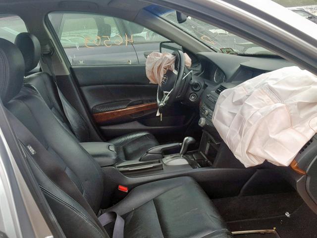 1HGCP3F87CA015800 - 2012 HONDA ACCORD EXL SILVER photo 5