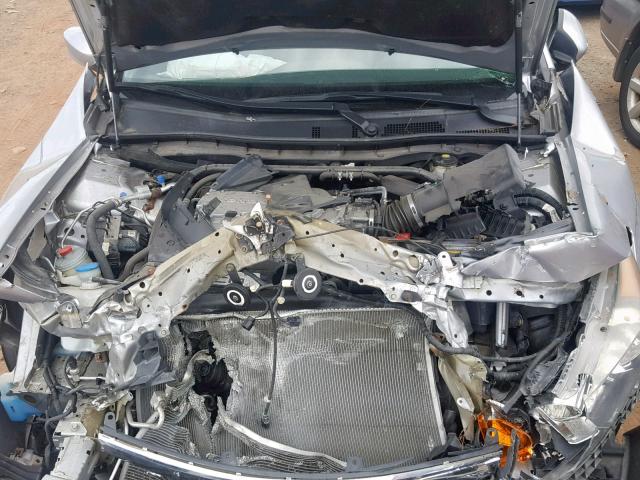 1HGCP3F87CA015800 - 2012 HONDA ACCORD EXL SILVER photo 7