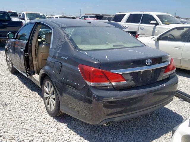 4T1BK3DB5BU384817 - 2011 TOYOTA AVALON BAS BROWN photo 3