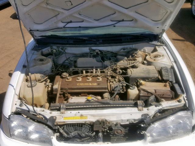 1Y1SK5360PZ009699 - 1993 GEO PRIZM BASE თეთრი ფოტო 7