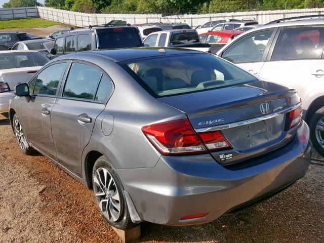 19XFB2F95DE043655 - 2013 HONDA CIVIC EXL 灰色 照片 3