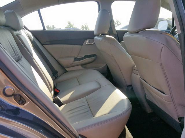 19XFB2F95DE043655 - 2013 HONDA CIVIC EXL 灰色 照片 6