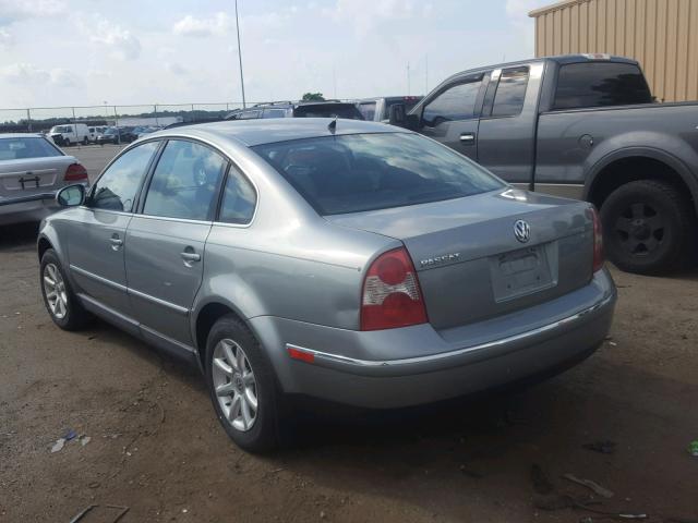 WVWPD63B54E318112 - 2004 VOLKSWAGEN PASSAT GLS BLUE photo 3