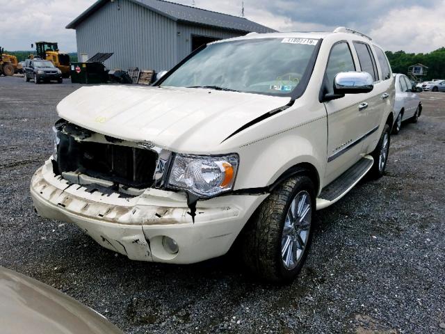 1A8HW58268F147509 - 2008 CHRYSLER ASPEN LIMI CREAM photo 2