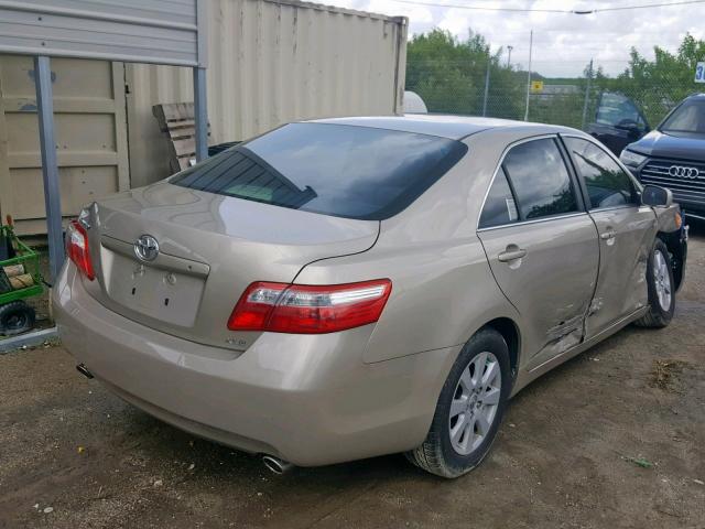 4T1BK46K77U556825 - 2007 TOYOTA CAMRY NEW TAN photo 4