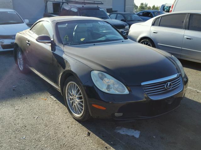 JTHFN48Y520003278 - 2002 LEXUS SC 430 BLACK photo 1