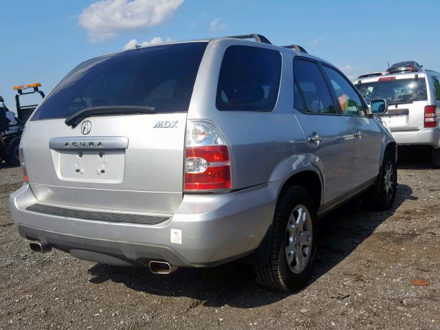 2HNYD18686H540913 - 2006 ACURA MDX TOURIN SILVER photo 4