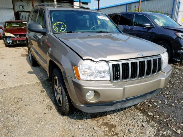 1J8GR48K65C715980 - 2005 JEEP GRAND CHER BEIGE photo 1