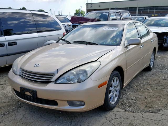 JTHBF30G025006259 - 2002 LEXUS ES 300 GOLD photo 2