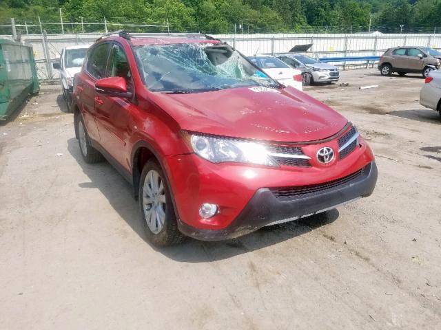 2T3DFREV5DW100010 - 2013 TOYOTA RAV4 LIMIT RED photo 1