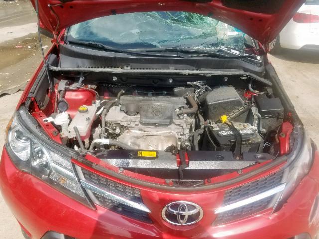 2T3DFREV5DW100010 - 2013 TOYOTA RAV4 LIMIT RED photo 7