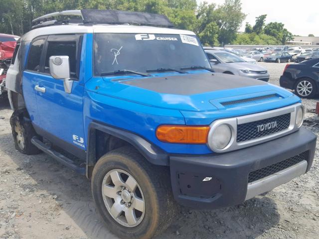 JTEZU11F070015706 - 2007 TOYOTA FJ CRUISER BLUE photo 1