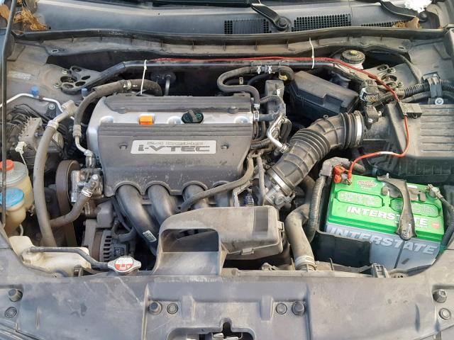 1HGCP26888A161026 - 2008 HONDA ACCORD EXL GRAY photo 7