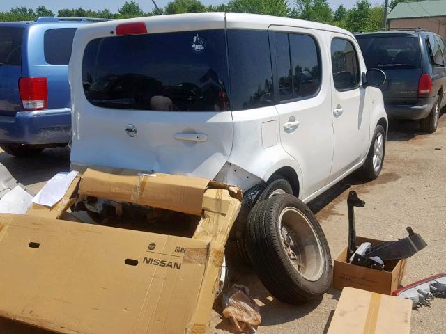 JN8AZ2KR9CT254329 - 2012 NISSAN CUBE BASE WHITE photo 4