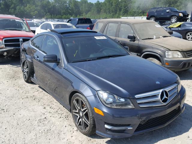 WDDGJ4HB1DF950224 - 2013 MERCEDES-BENZ C 250 CHARCOAL photo 1