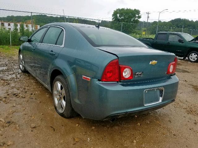 1G1ZH57B29F246782 - 2009 CHEVROLET MALIBU 1LT 绿色 照片 3