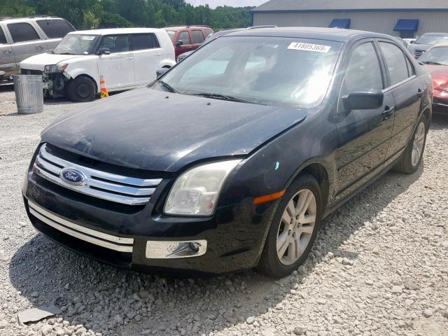 3FAHP08Z67R277477 - 2007 FORD FUSION SEL BLACK photo 2